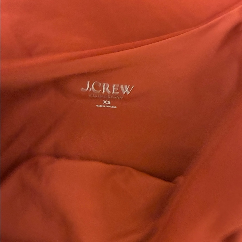 J. Crew Women's Bikini Set - Rust Red - Picture 2 of 3